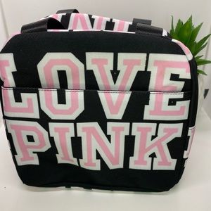 Pink lunch bag